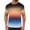 A31 Multicolor-Womens Mens Tshirts, variant on Mifsaly Womens Mens Tshirts Cotton Gradient Short Sleeve Shirts Slim Fit Muscle Shirt Gym Workout Everyday Work Blouses Breathable Unisex Summer Tops M