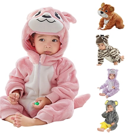 SHUNSUI Toddler Boys Girls Halloween Long Sleeve Jumpsuit Dress Up Outfit Size 3-4 Years