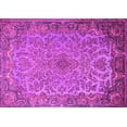 thumbnail image 1 of Ahgly Company Indoor Rectangle Medallion Pink Traditional Area Rugs, 2' x 4', 1 of 4