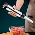 thumbnail image 3 of ZEPARO Sausage Maker Meat Stuffer Kit: Stainless Steel Manual Sausage Stuffer Machine with 4 Stuffing Tubes,Meat Stuffer Gun Sausage Making Kit,Hand-Made Sausage Press Filling Tools Salami Maker, 3 of 7