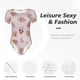 thumbnail image 4 of Balery Strawberry Cake Body de cuello redondo de manga corta para mujer Tops de manga corta Tops básicos-XX-Large, 4 of 7