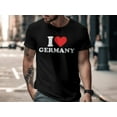 thumbnail image 3 of Cool I Love Germany Independence Day Patriotic Travel Gift T-Shirt German Citizen Resident Visitor Truism Presents Tshirt, 3 of 10