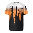 thumbnail image 1 of Hombres manga corta casual impresión cuello redondo moda pulóver camiseta blusa tops Pompotops oipoqjl31165, 1 of 4