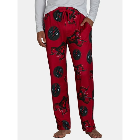 Deadpool Men's Pajama Sleep Pants, Sizes S-3XL