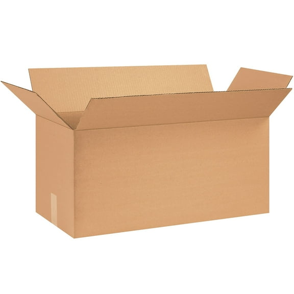 Box Partners Corrugated Boxes 24" x 10" x 12" Kraft 25/Bundle 241012