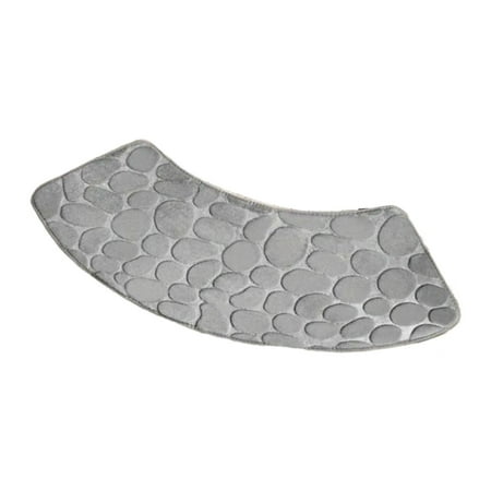 Bath Rug Shower Mat Floor Mat Curved Design Non-slip Polyester for Bathroom Tub Laundry Room Hallway Bath Rug Shower Mat Floor Mat Curved Design Non-slip Polyester for Bathroom Tub Laundry Room Hallway