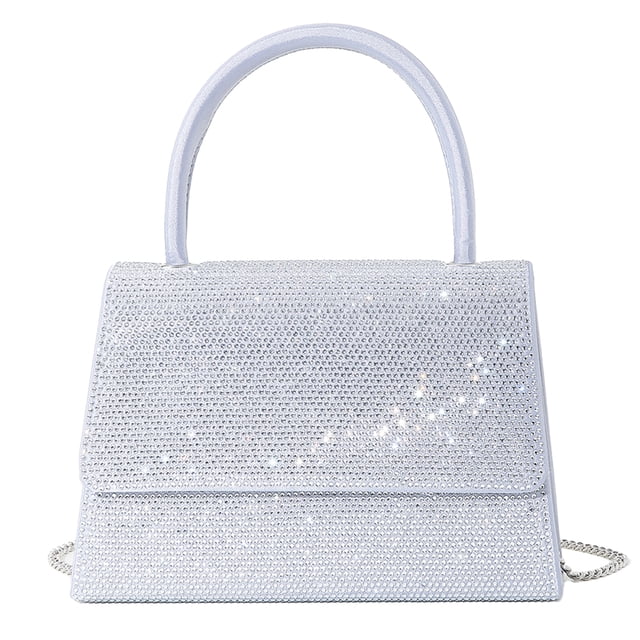 Bolso De Noche Bolsos de fiesta de cóctel para mujer, bolso de mano con cadena de diamantes de imitación para fiesta, bolso cruzado Likrtyny Para Estrenar