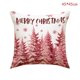 thumbnail image 1 of Funda de almohada navideña de 45 cm con dibujos de Papá Noel, muñeco de nieve y árbol de Navidad, funda de cojín decorativa para el hogar y la cama del coche, 1 of 5