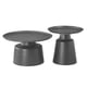 thumbnail image 1 of Mesa de Centro Kessa Muebles August Gris 70 x 40 x 70 cm Set de 2 piezas, 1 of 1