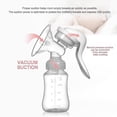 thumbnail image 5 of Extractor de leche manual Extractor de leche manual de silicona con succión ajustable Extractor de leche de una sola mano para amamantar Más cómodo y succiona más leche, 5 of 5