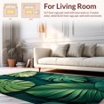 thumbnail image 2 of Ultra Soft Area Rug, Quirky Green Plant Motif Design, Non Slip, Stain Resistant, Washable Area Rugs for Living Room, Bedroom(Green, 3X5), 2 of 8