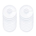 thumbnail image 2 of Harpily 20pcs Cute Clothing Divider Clothing Size Divider Self Labeling Circular Plastic Divider Ring, 2 of 4
