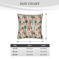 thumbnail image 4 of Bingfone Squirrels and Trees Linen Throw Pillow Covers Cushion Case Pocket Button Vintage Farmhouse Pillowcase-20"x20", 4 of 9