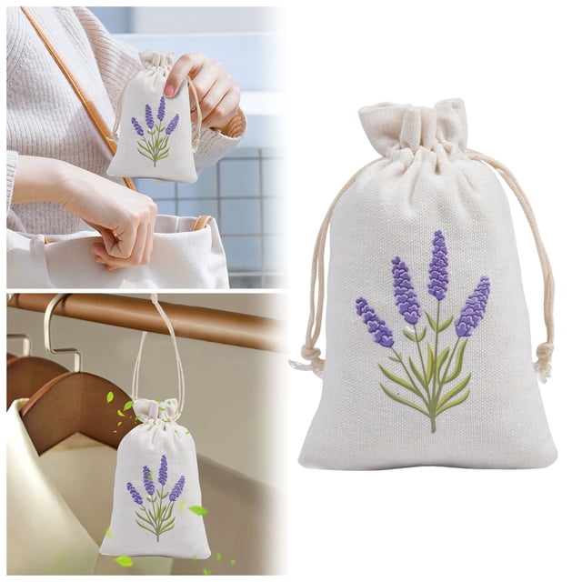 Empty Bag With Drawstring Made Of Suitable For Storing Aromatherapy Bags In Car Storage And Decoration