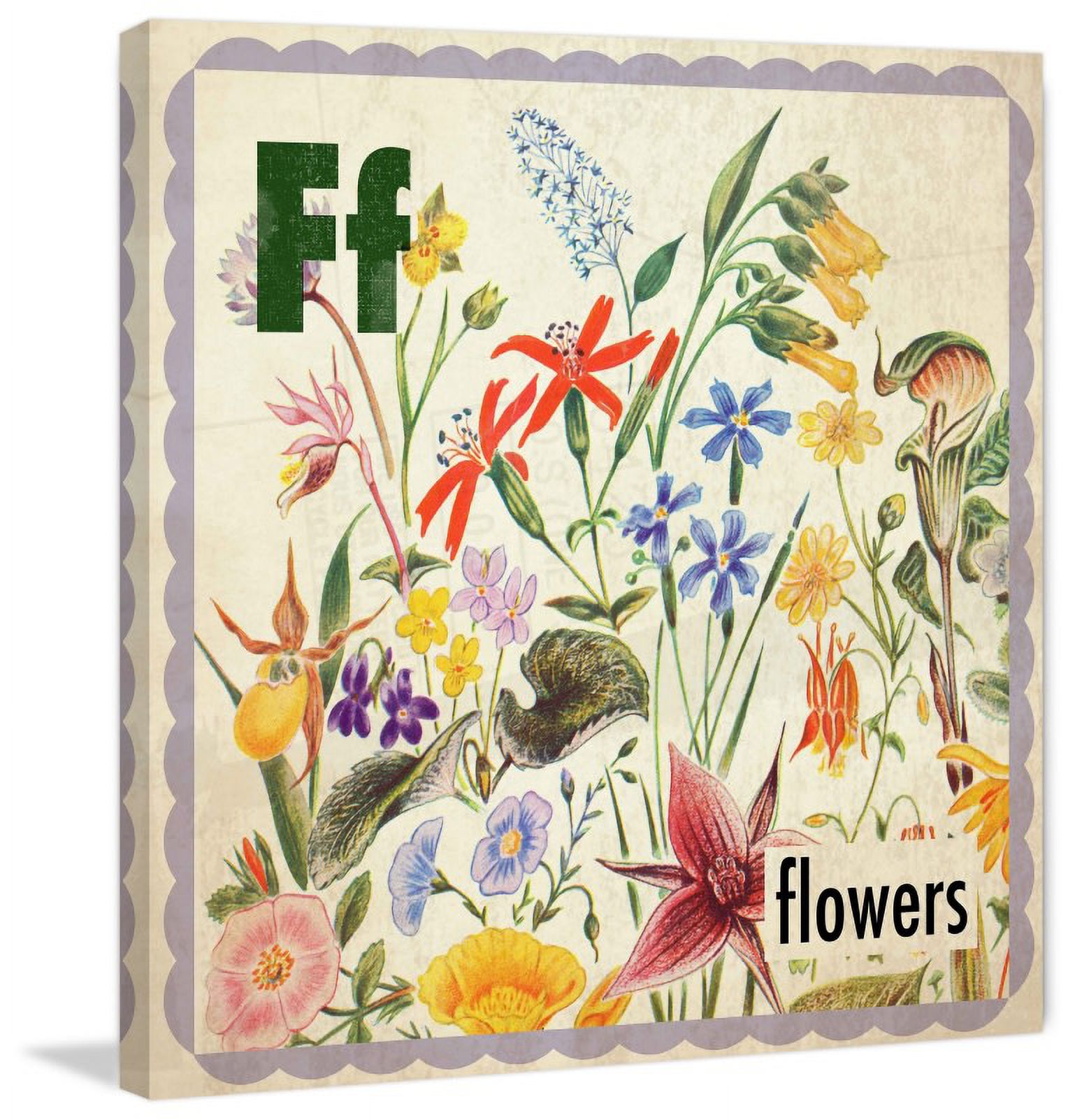 Marmont Hill "Flowers" by Curtis Painting Print on Canvas