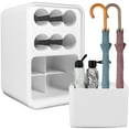 thumbnail image 3 of Ghojet Umbrella Rack Umbrella Stand with Removable Drip Tray Anti-Slip Base Umbrella Holder Space Saving Umbrella Storage Organizer Store 10 Umbrella for Home Office Indoor, 3 of 10