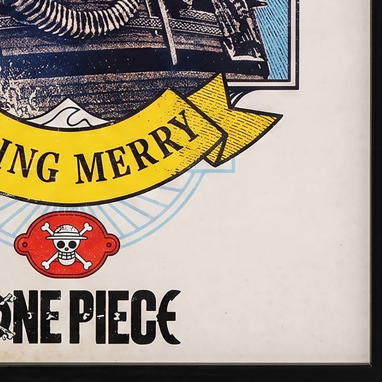 Pyramid America: One Piece Live Action - Going Merry - 11x17 Framed Gel Coated Poster - Series Artwork, Licensed Netflix Wall Decor, Collectible Print