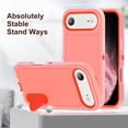 thumbnail image 5 of MYKOMI Case for iPhone Air Case Heavy Duty Protection with Stand 3-Layer Durable Rugged Bumper Hard PC Military Grade Protection Shockproof Cover for iPhone 17 Air 6.5 '', 5 of 8