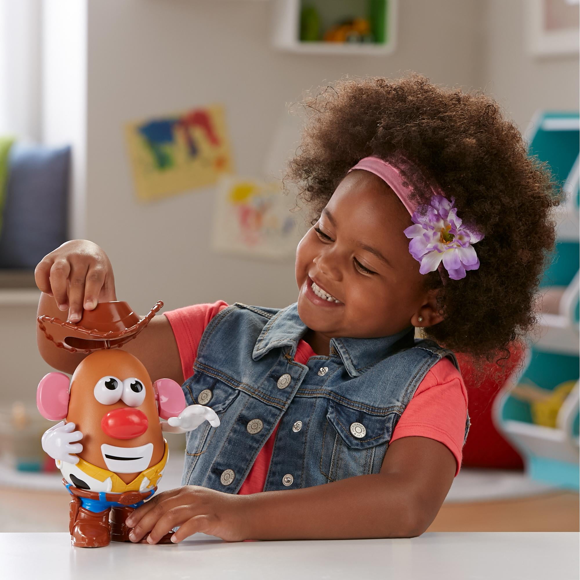 Disney/Pixar Toy Story 4 Mr. Potato Head Woody's Tater Roundup Figure, 5.5"