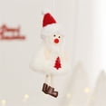 thumbnail image 1 of Decoración de Navidad Ganfancp Colgante Viejo Hombre Muñeco de Nieve Alce Pequeño Tela Árbol de Navidad 1X Muñeca, 1 of 4