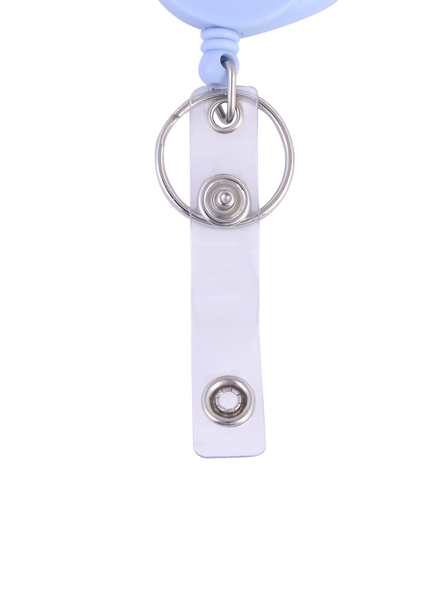Solutions Light Blue Retractable Badge Reel