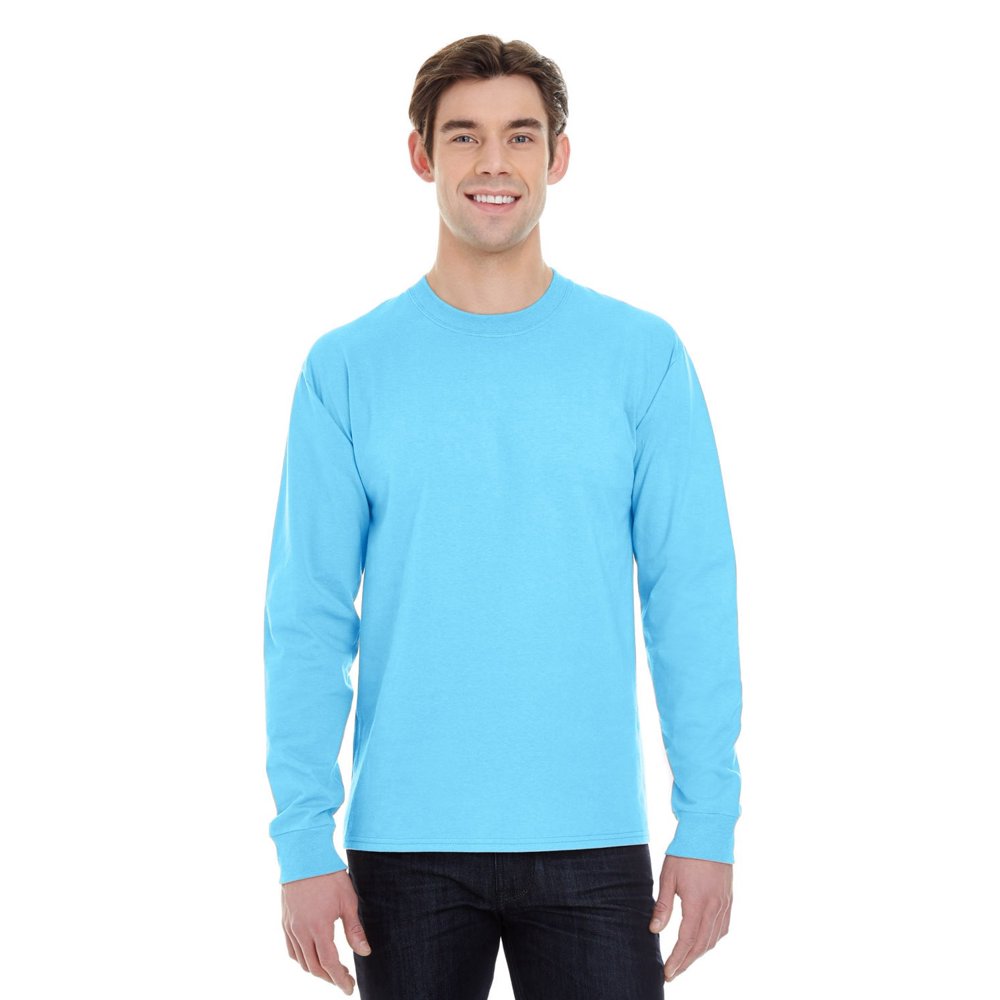 hanes beefy t long