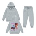 thumbnail image 1 of Kid Girl Pop Singer Hoodie Set,Crewneck Sweatshirt Pullover Long Sleeve Streetwear Fashion Clothes 150, 1 of 3