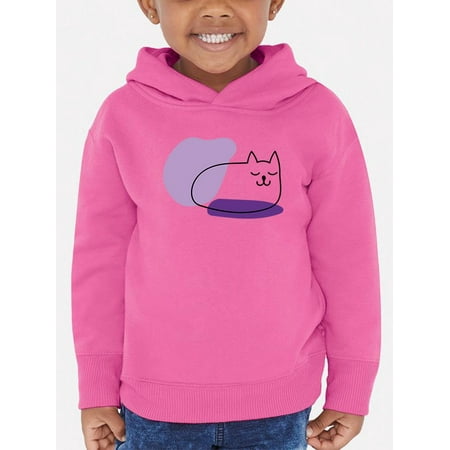 

Sleepy Kitten Very Peri Lineart Hoodie Toddler -Image by Shutterstock 5 Toddler