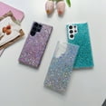 thumbnail image 5 of SaniMore Case for Samsung Galaxy S24 Ultra (6.8" 2024), Glitter Bling Backplane for Girls Women Luxury Fashion Shockproof Anti-drop Slim Lightweight Shell for Samsung Galaxy S24 Ultra 6.8" 2024Skyblue, 5 of 7
