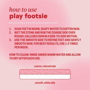 ONYX Professional Play Footsie Double-Sided Pumice Stone