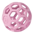 thumbnail image 2 of Pelota Juguete para Perro JW HOL-ee Roller Pequeña 7,5 cm Rosa de Goma, 2 of 3