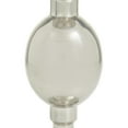 thumbnail image 5 of DecMode 3 Candle Silver Aluminum Metal Pillar Candle Holder, Set of 3, 5 of 9