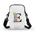 thumbnail image 2 of HELLHERO Floral Letter Pattern Design Underarm Shoulder Bag Double Layer Unisex for Outdoor Travel 4.33x1.97x7.09, 2 of 7