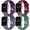 Wine/Blue/purple/Cactus, variant on 4 Pack Silicone Bands Compatible with Apple Watch Bands 40mm 38mm 41mm 42mm 44mm 45mm,Soft Silicone Sport Waterproof Strap Wristbands for iWatch Series 7 6 5 4 3 2 1 SE Women Men