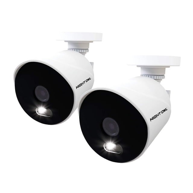 Cámara de seguridad Night Owl 1080p HD cableada con Spotlight, paquete de 2