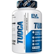Evlution Nutrition TUDCA - Supports Healthy Liver Function & Gut Health - 250mg Tauroursodeoxycholic Per Serving - Vegan - Dietary Supplement - 30 Servings - 30 Veggie Capsules
