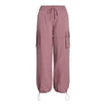 thumbnail image 3 of Madden NYC Women’s and Women's Plus Cargo Pants, 31" Inseam, Sizes XXS-4X, 3 of 5