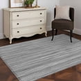 thumbnail image 4 of Vintage Gray Area Rug 4'x6', Country Farmhouse Abstract Minimalist Art Washable Non-Slip Rugs, Low Pile Large Carpet for Living Room Bedroom Dining Room Kitchen Office Indoor Mat, 4 of 9