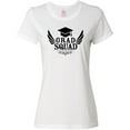 thumbnail image 3 of Inktastic Grad Squad with Graduation Cap and Wings Women's T-Shirt, 3 of 5