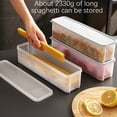 thumbnail image 6 of Food Storage Container, Airtight and Stackable Plastic Box with Lid, Transparent Design for Refrigerator and Kitchen Pantry Organization, 6 of 13