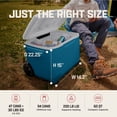 thumbnail image 4 of Coleman Chiller 60-Quart Hard Cooler With Wheels, 4 of 6