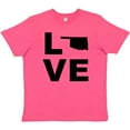 thumbnail image 3 of Inktastic Love Oklahoma Youth T-Shirt, 3 of 5