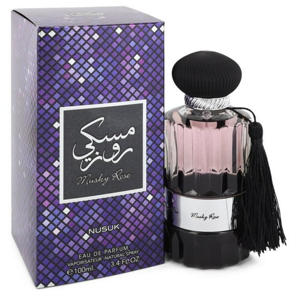 Musky Rose Eau de Parfum Vaporisateur (Unisexe) par Nusuk