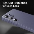 thumbnail image 6 of Allytechgroup Flip Case for Samsung Galaxy S22 Ultra with Credit Card Slot, PU Leather Wallet Phone Case Military Grade Drop Protection Shockprppf Bumper for Samsung Galaxy S22 Ultra, Purple, 6 of 8