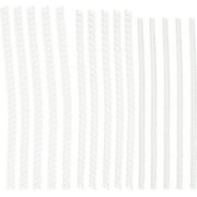 TOSEERY 15Pcs Jewelry Tightener Ring Size Adjuster for Loose Rings Invisible Ring Sizer