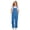 A-Blue2, variant on OSOLU Coveralls For Girl Bib Overalls Straight Leg Pants Solid Color Adjustable Straps Loose Fit Jumpsuits With Pocekts 5-14Y