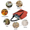 thumbnail image 6 of Vsdgher German Shepherd Dog print Reusable Shopping Grocery Bags for Women Shopping with Pouch Foldable Pouch Lightweight Polyester Fabric, 6 of 6