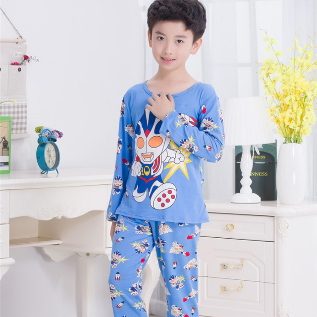 Pyjamas d'Été pour Enfants Ensembles Fille Pyjamas Garçon Vêtements de Maison Ensemble Pyjama Garçon Tenues Enfant