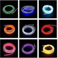 thumbnail image 4 of Accesorios interiores de automóviles de 5 metros luces de Ambiente líneas de luces frías DIY decoración consola del salpicadero LED automático luces de Ambiente de 1 metro, 4 of 5