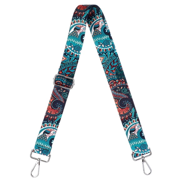 GASTROPOD Ethnic Style Adjustable Length Handbag Strap Purse Strap Replacement Crossbody Strap Blue